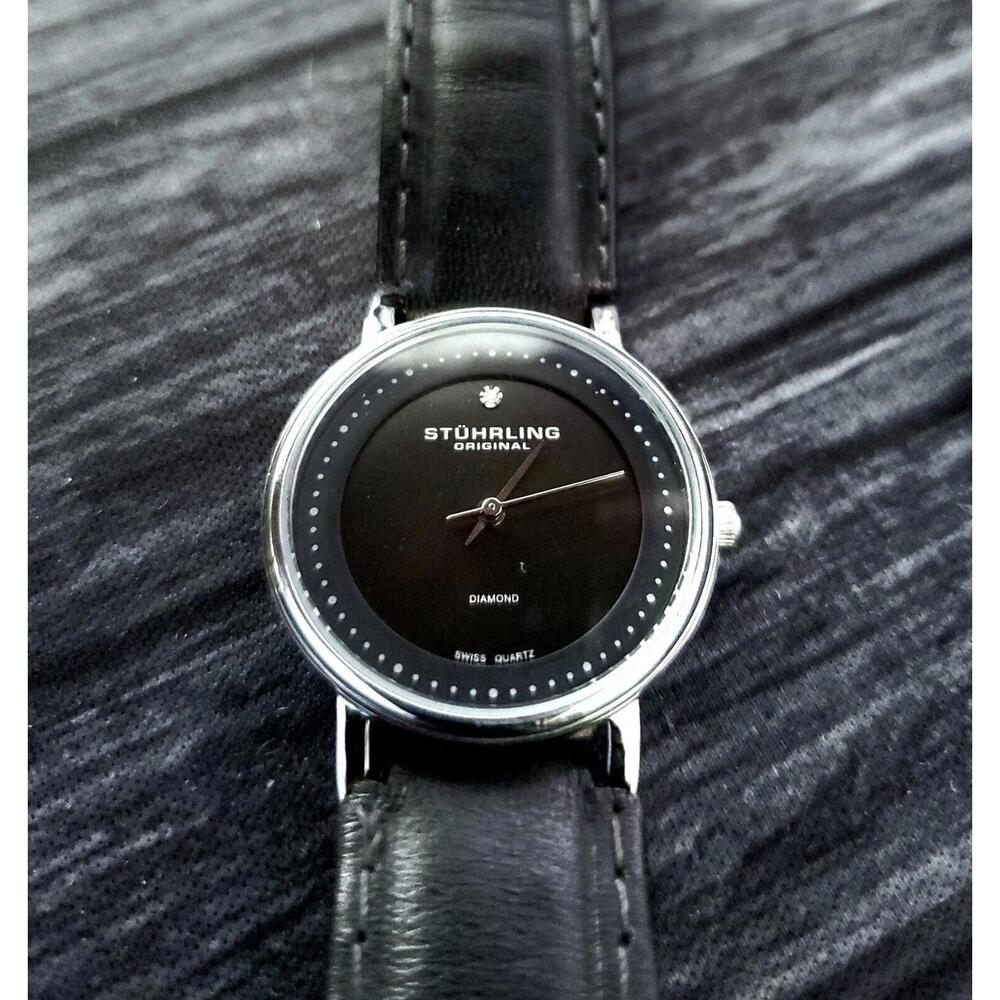 Stuhrling Womens 29mm Symphony‎ Diamond Watch For Repair